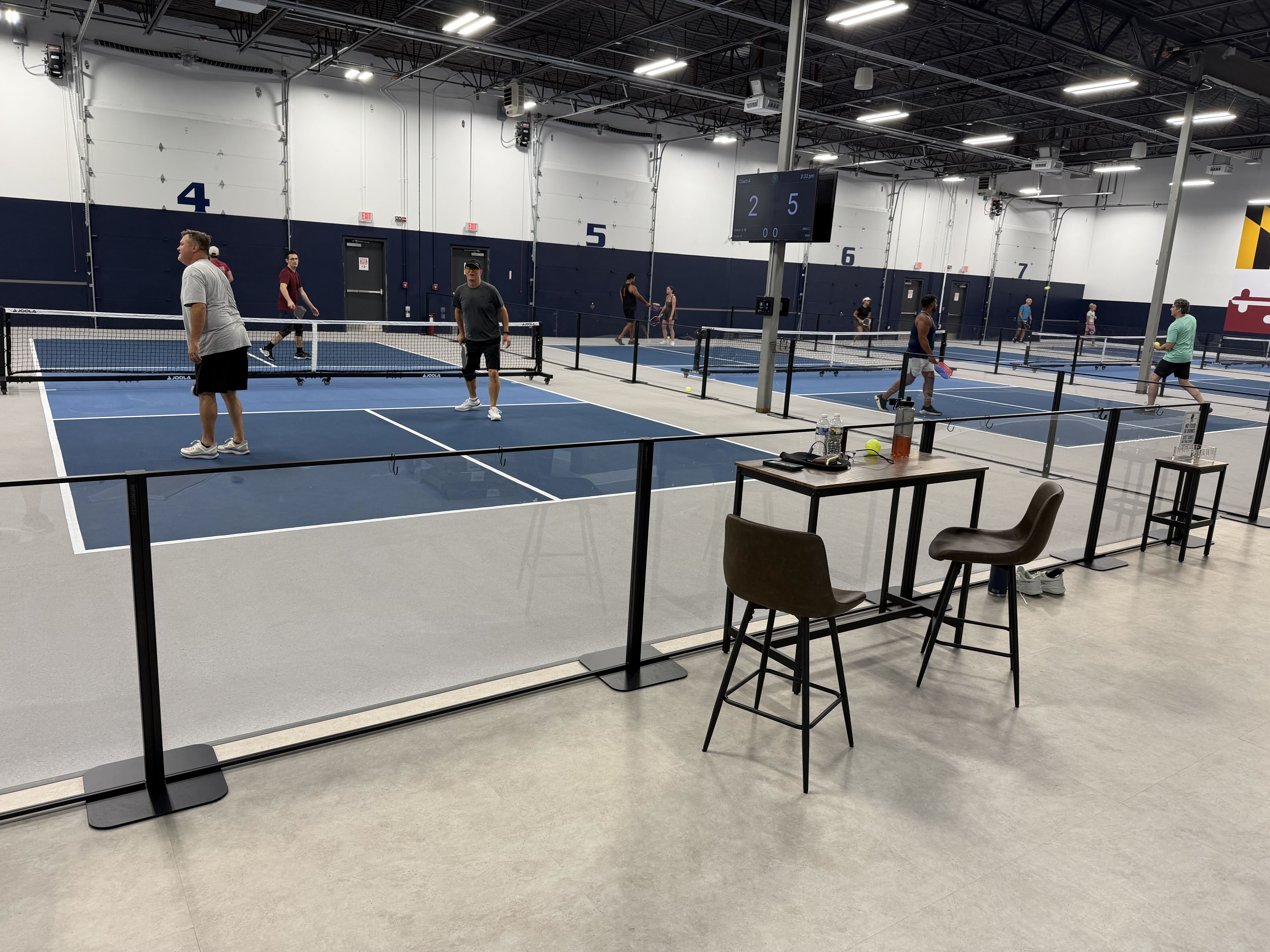 Members playing pickleball at The Pickl Park